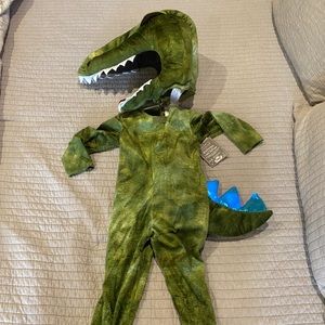 Pottery Barn dinosaur costume 3T